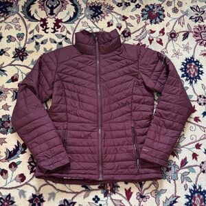 Columbia Women's Burgundy Quilted Jacket